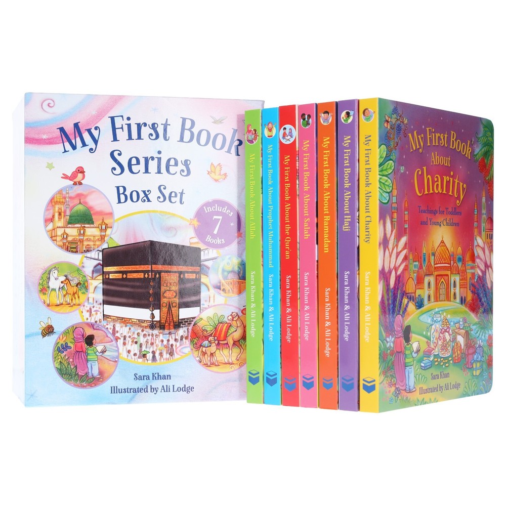 My First Book About Islam Series by Sara Khan: 7 Books Box Set - Ages 2+ - BB