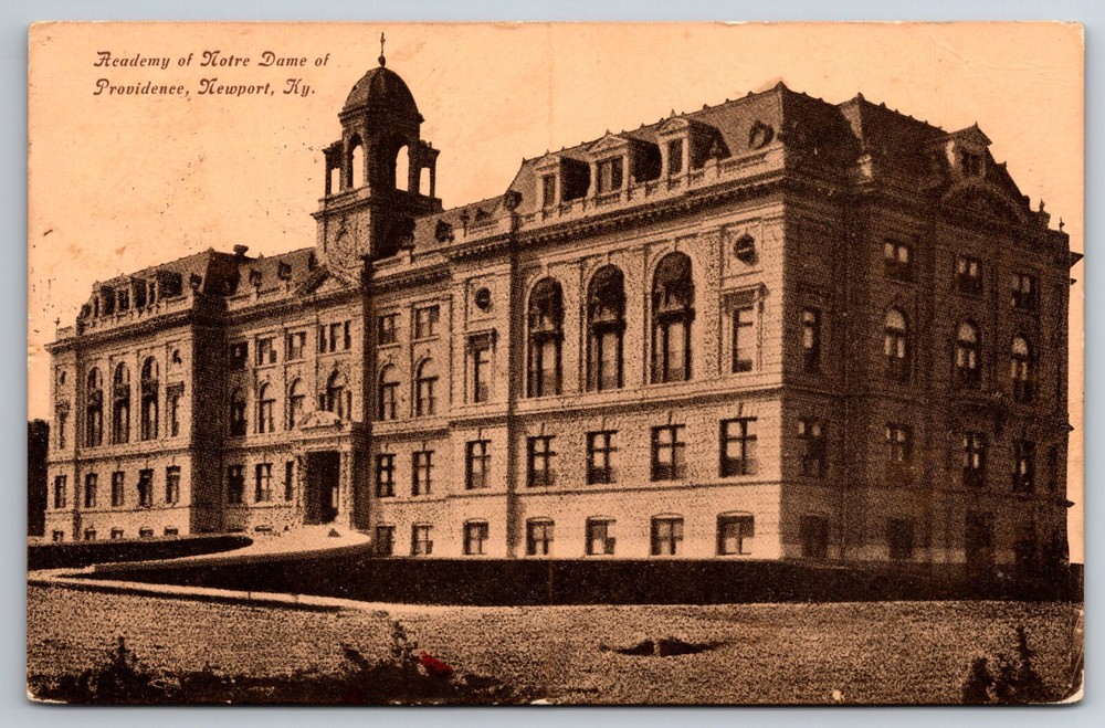 Vintage Postcard KY Newport Academy of Notre Dame of Providence -*4106-image