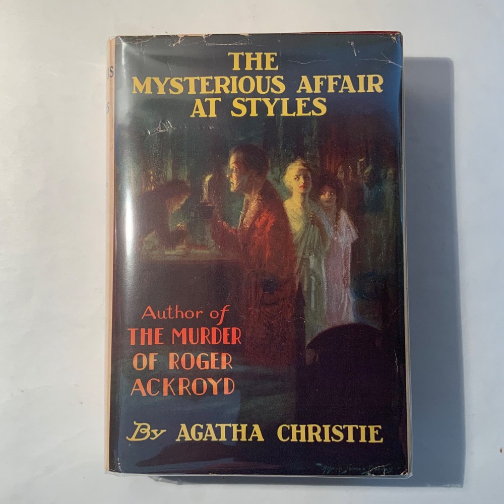 The Mysterious Affair At Styles by Agatha Christie circa 1941 Grosset & Dunlap