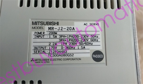 1PCS New Mitsubishi MR-J2-20A Servo Drive MRJ220A Expedited Shipping