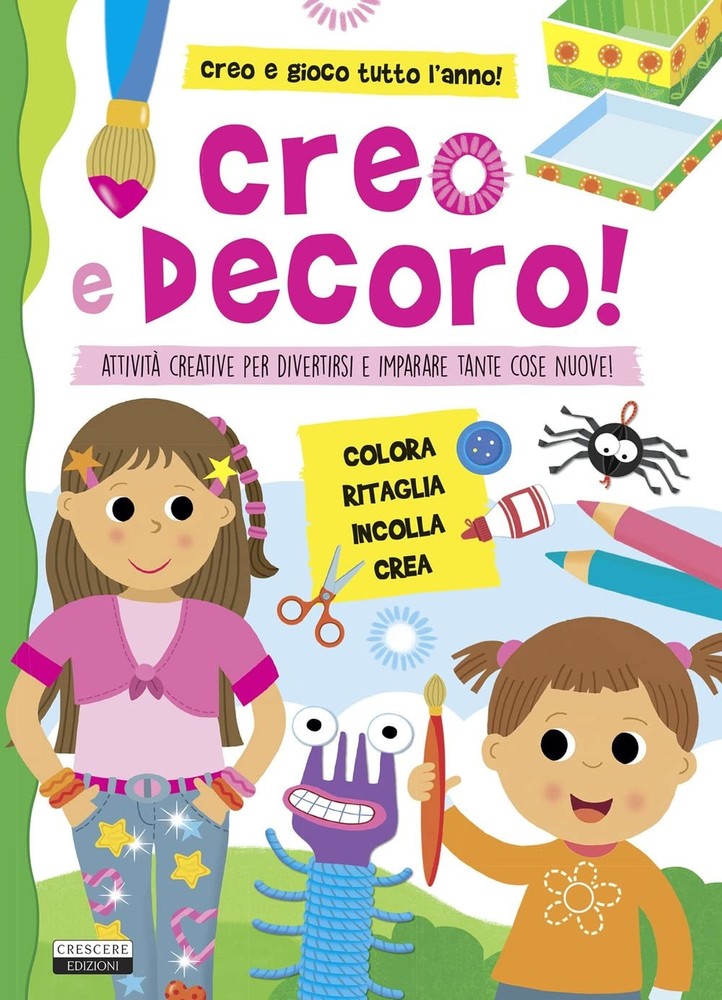 Aa. Vv. Creo e decoro. Attività creative per divertirsi e imparare t (Paperback)Another great item from Rarewaves USA | Free delivery!