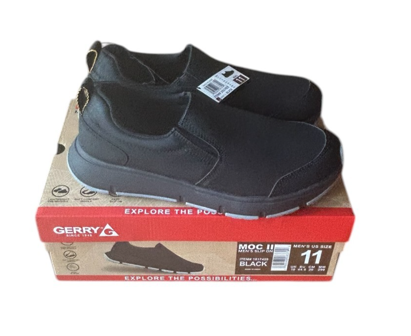 Gerry Men's Moc II Shoe Black Size 11