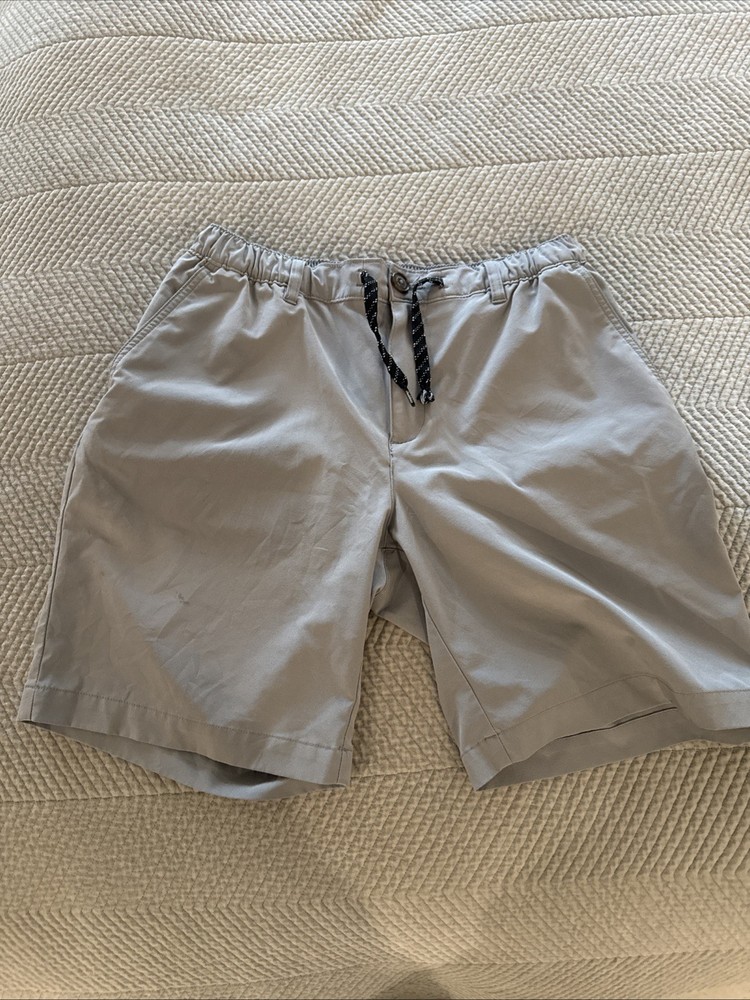 Chubbies Everywear Shorts Mens Medium Gray Drawstring Performance 8” Inseam