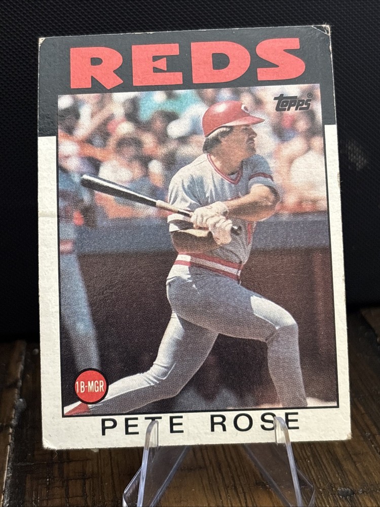 1986 Topps - Pete Rose #1