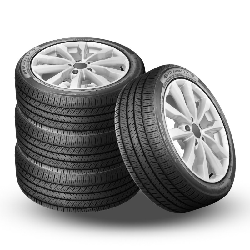 4 Yokohama Avid Ascend LX 225/65R17 102H All Season 85K Mileage Warranty 800AA