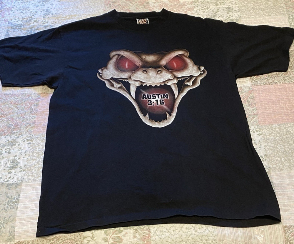 Stone Cold Steve Austin 3:16 Don't Trust Anybody 1998 Sz Xl Vtg