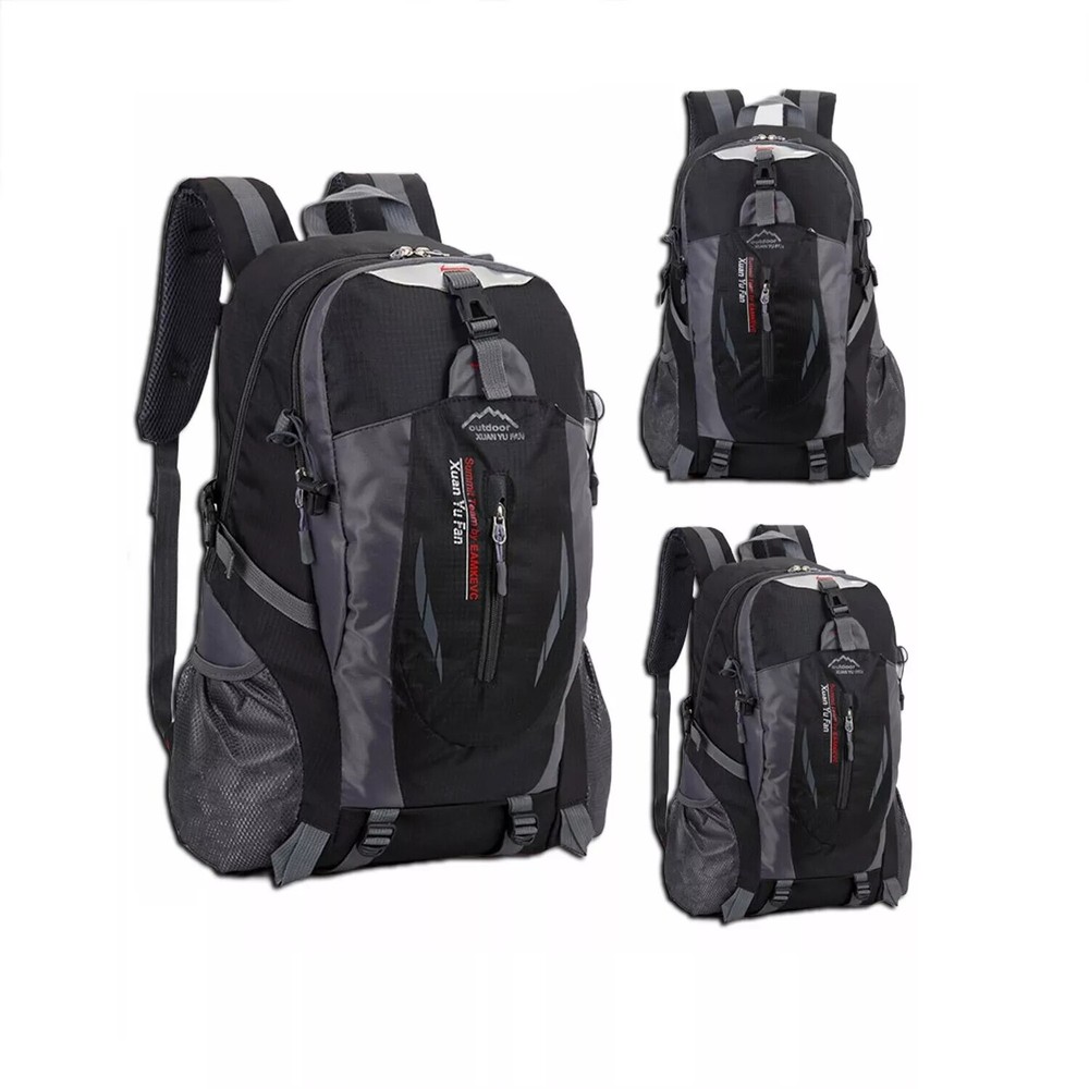 40L Unisex Travel Backpack for Camping Hiking School Laptop Book Bag USA