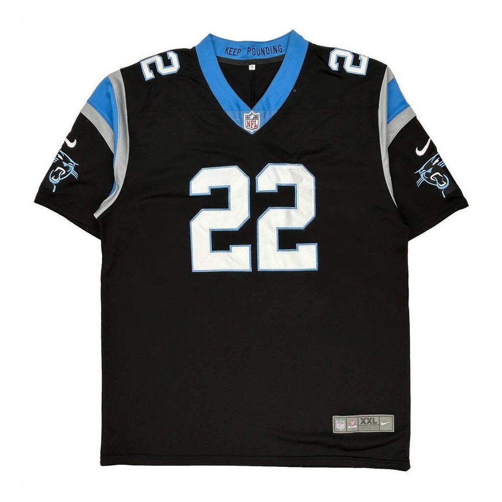 Carolina Panthers Nike Football Jersey - 2XL Black Polyester