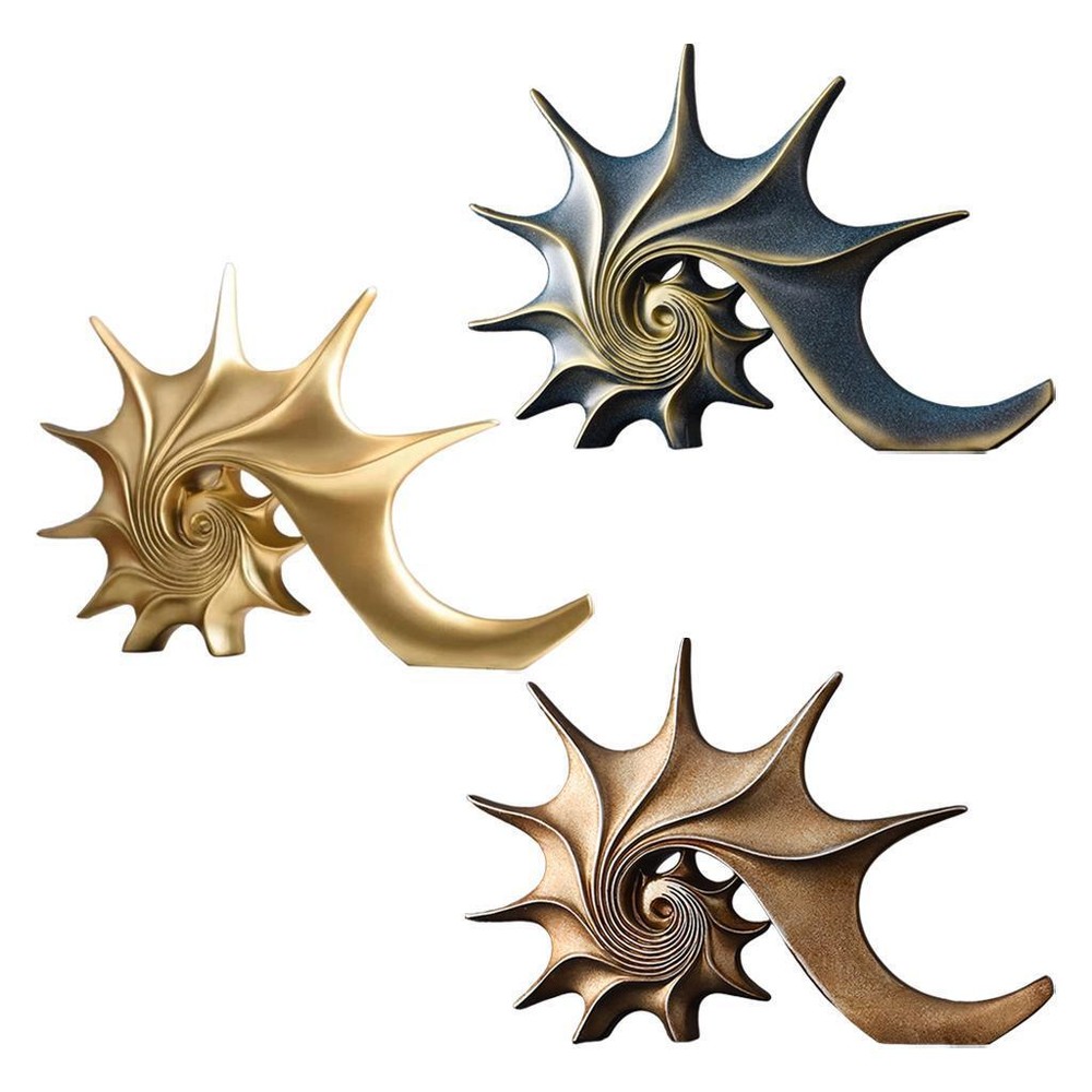 Resin Statue Figurines Collectible Sculpture Ornament for Cabinet