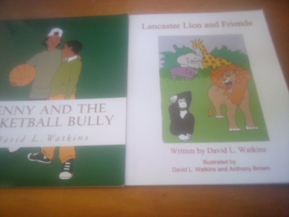 Benny & the Basketball bully, Lancaster Lion & friends David Watkins (SIGNED)