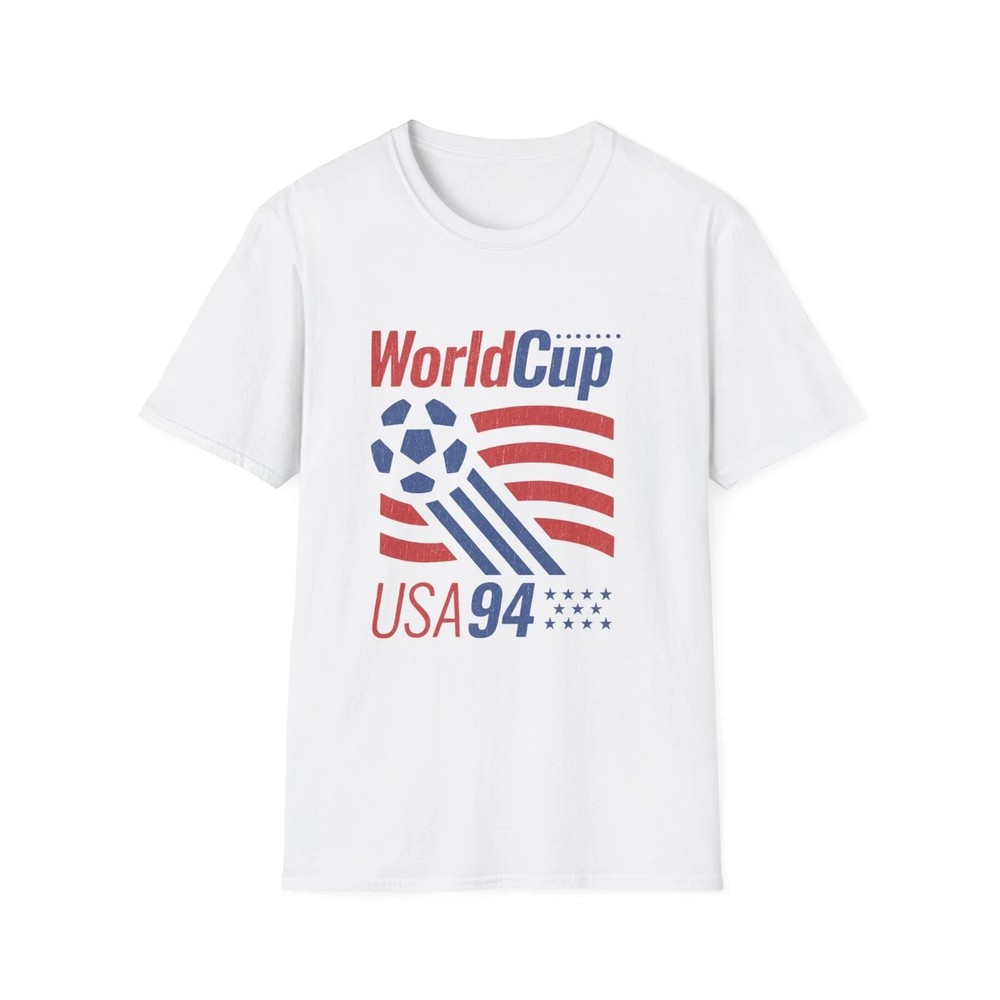 World Cup USA 94 Soccer Ball T-Shirt | Retro 1994 WorldCup Tee, Vintage FIFA