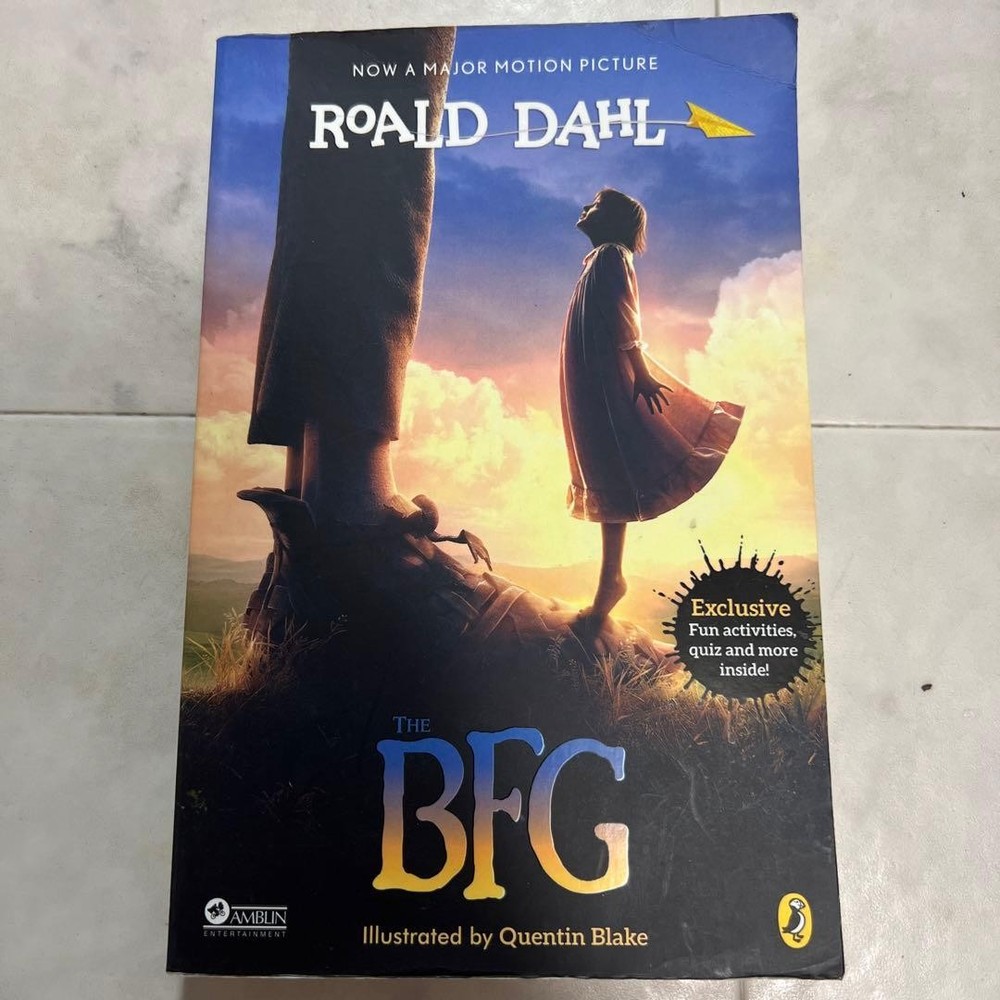 Roald Dahl The BFG Quentin Blake Illustrated Edition Classic Novel