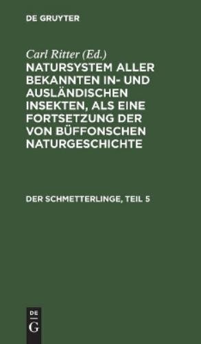 Der Schmetterlinge, Teil 5 (Hardback)
