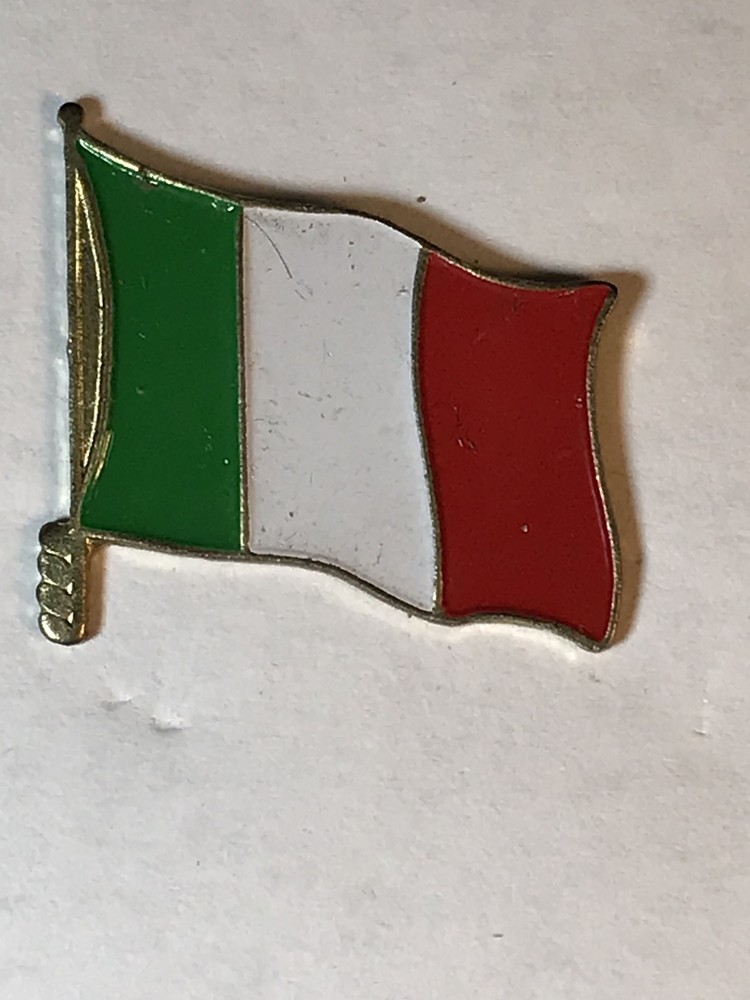 PIN FLAG OF ITALY