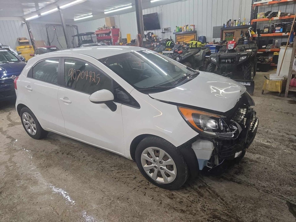 Used Engine Cooling Fan Motor fits: 2013 Kia Rio Fan Assembly w/AC Htbk Grade A-image