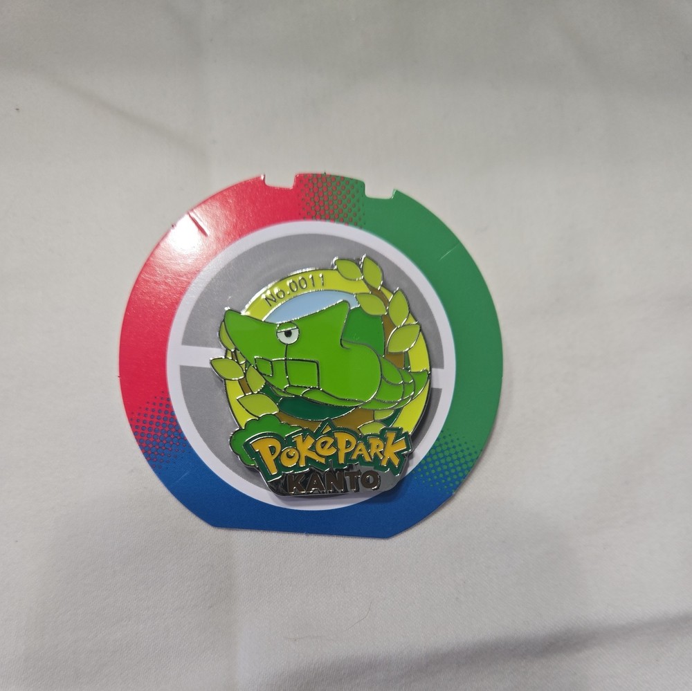 Pokepark Kanto Limited Pokemon Metapod No.0011 Pin badge Japan NEW