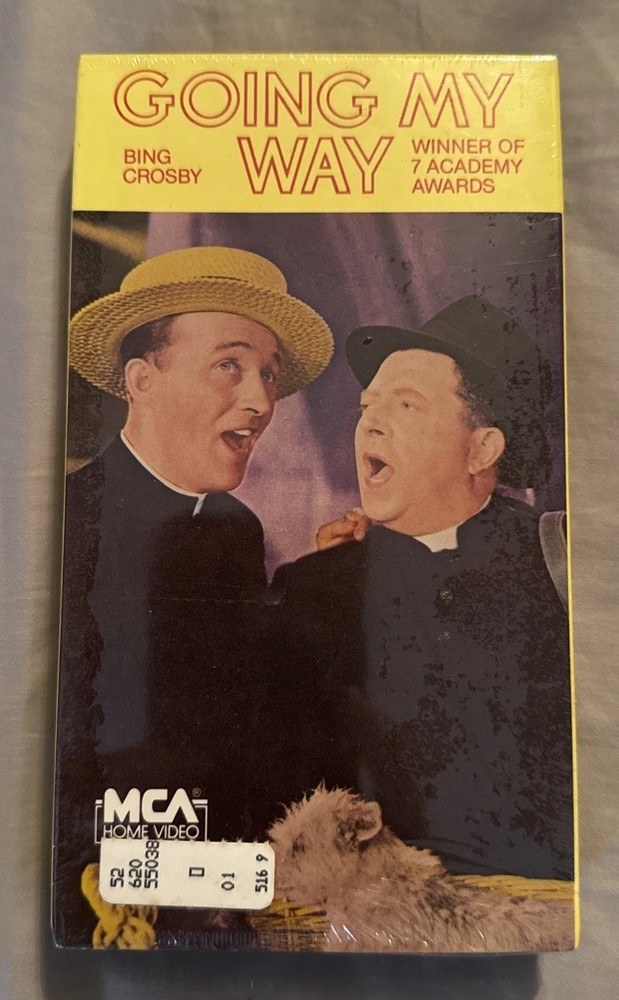 Going My Way (1944 VHS) Bing Crosby NEW SEALED, B&W