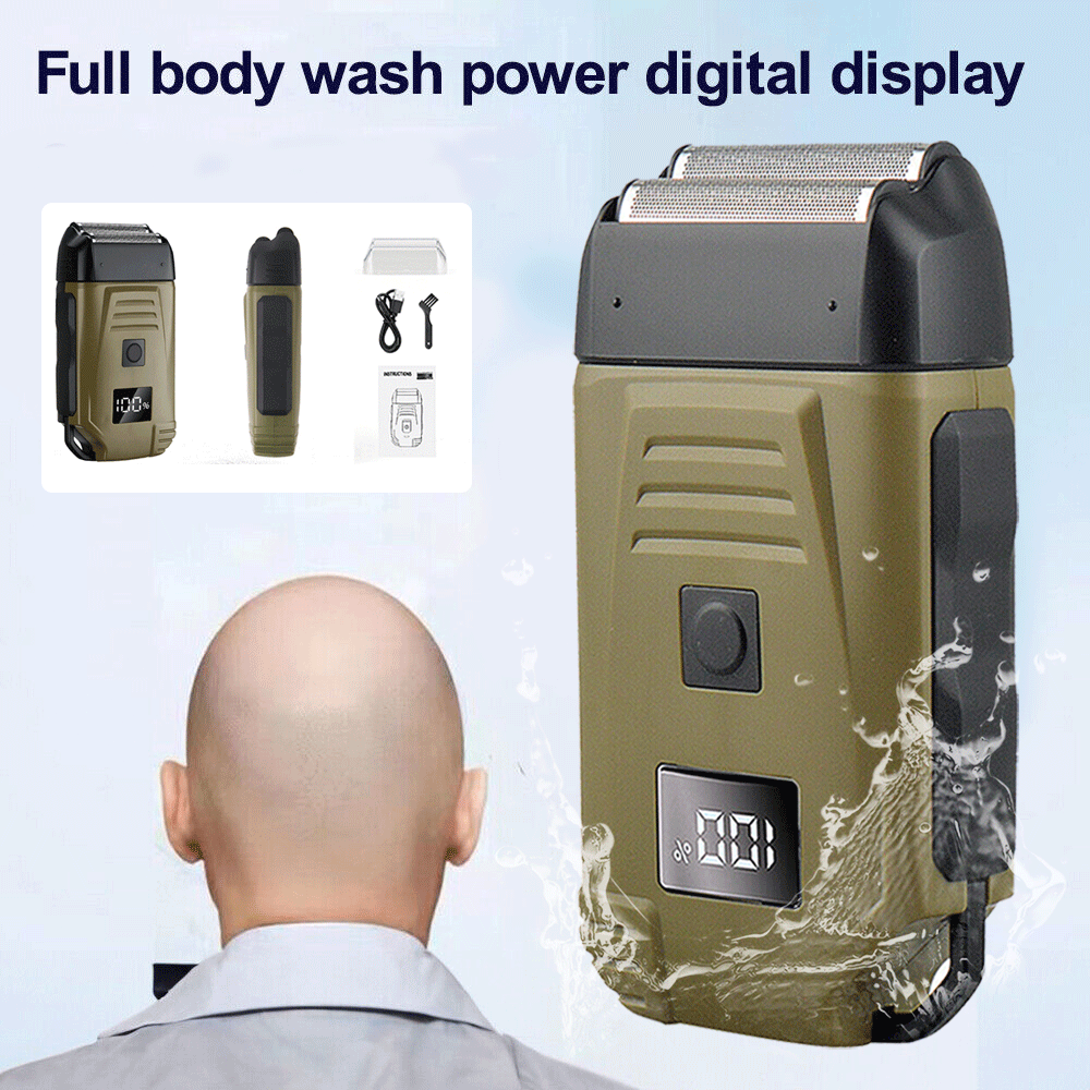 HOT SALES 4D Electric Cordless Beard Shaver Razor USB Rechargeable Hair Trimmers