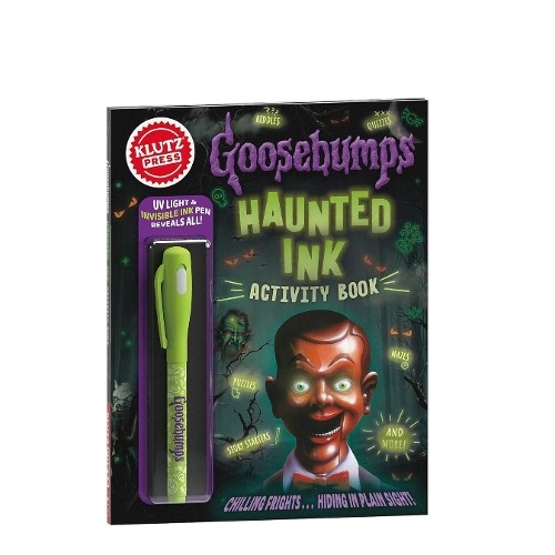 Editors of Klutz Goosebumps Invisible Ink Activity Book (Mixed Media Product)Another great item from Rarewaves USA | Free delivery!