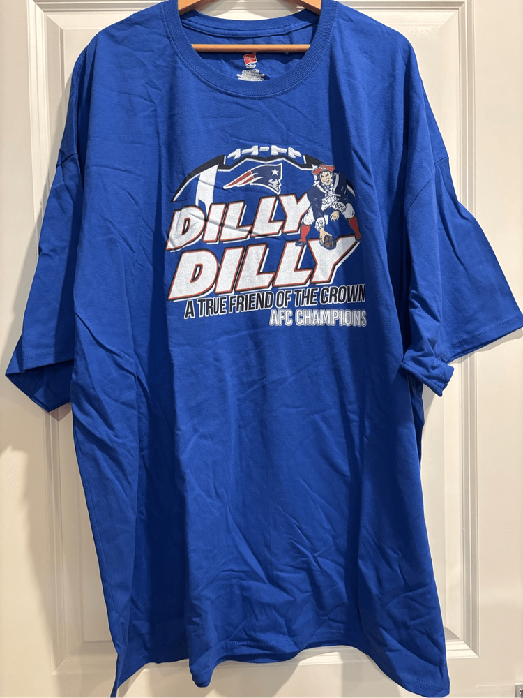 Dilly Dilly Patriots T-shirt size 4XL