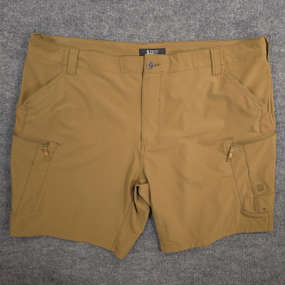 511 Tactical Trail Shorts Mens 44 Brown Cargo Outdoor Performance Hiking Chore