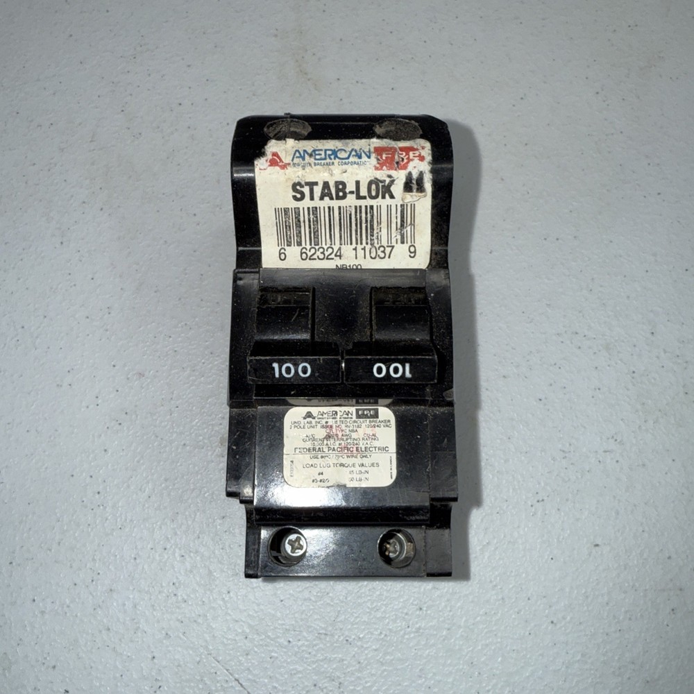 FPE NB2100 100amp 240Volt Bolt-on