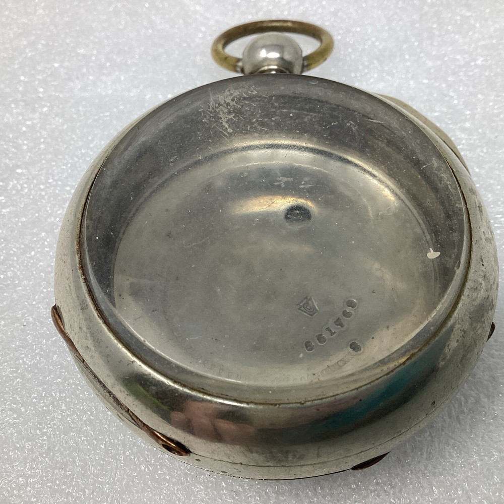 sterling silver? pocket watch case Pw40