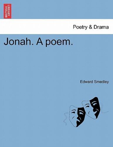 Jonah. A poem., Like New Used, Free shipping in the US