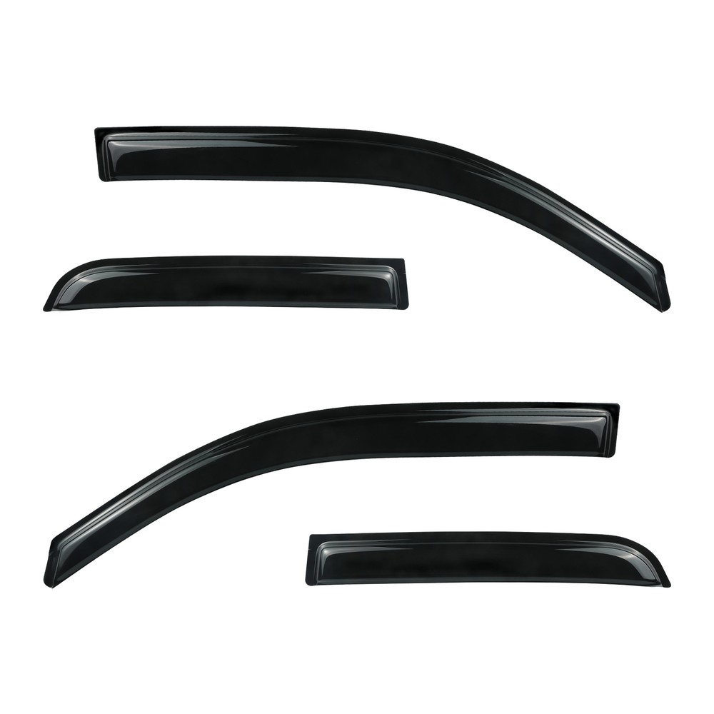 fit 2019-2024 Ram 1500 Quad Cab Vent Shade Rain Guard Window Visor Deflector 4pc