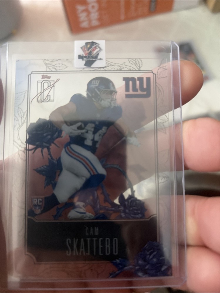 Topps Signature Series 2025 Cam Skattebo New York Giants RC Roses #ROSES-19 SSP