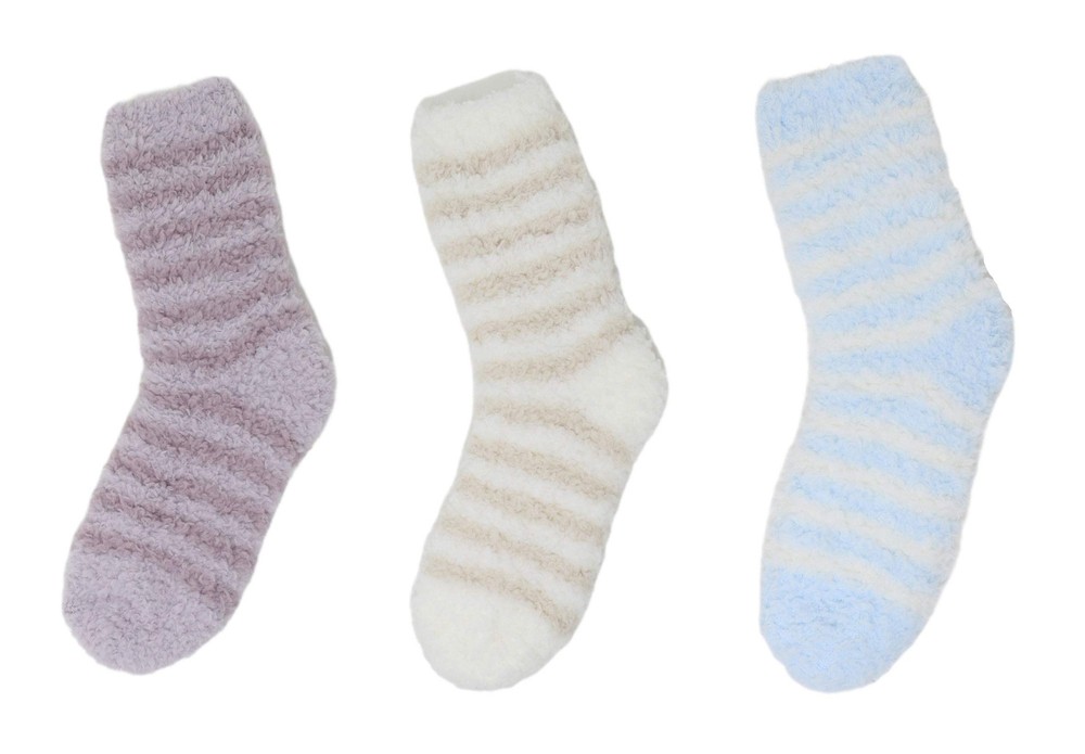 PLOVZ Fuzzy Socks for Women Fleece Lined Warm Fluffy Cozy Socks Gifts for Women