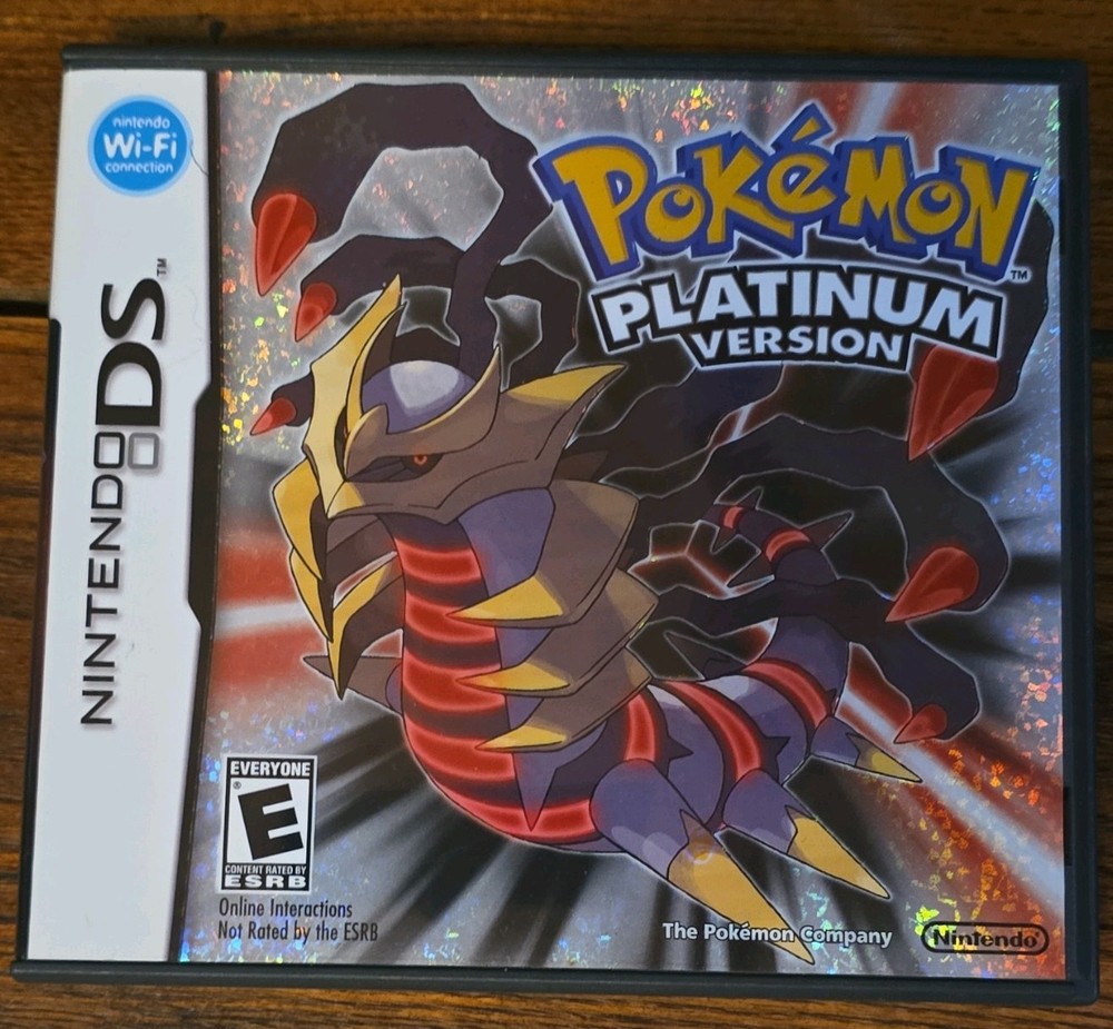Pokémon Platinum Version Nintendo DS