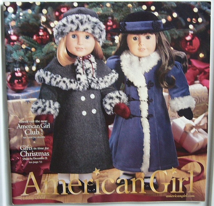 American Girl Doll Catalog Holiday 2004 Samantha Nellie Kirsten Molly Kit Addy