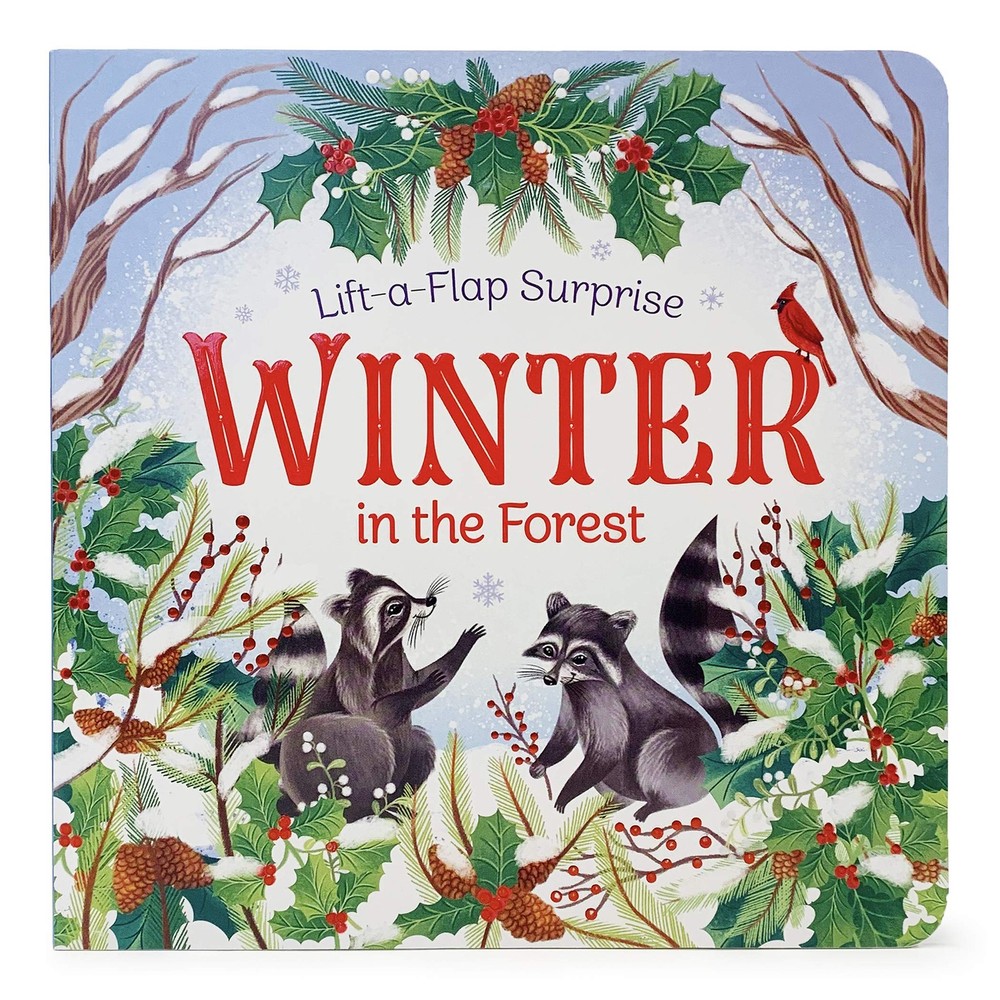 Winter In The Forest Deluxe Lift-a-Flap & Pop-Up Seasons Children's Board Bo...