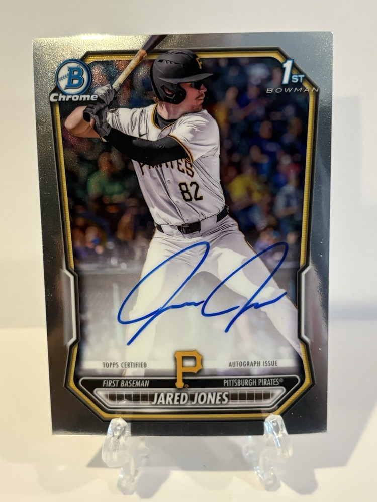 2026 Bowman #CPA-JJ Jared Jones 1st Bowman Auto Pirates Prospect Autograph