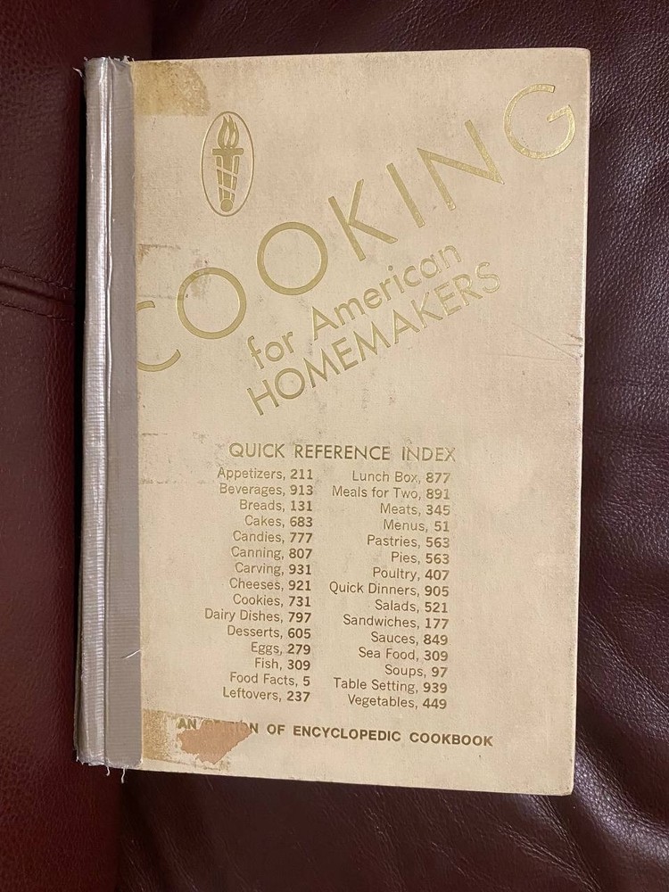Culinary Arts Institute Encyclopedic Cookbook 1970 Revised Edition Vintage