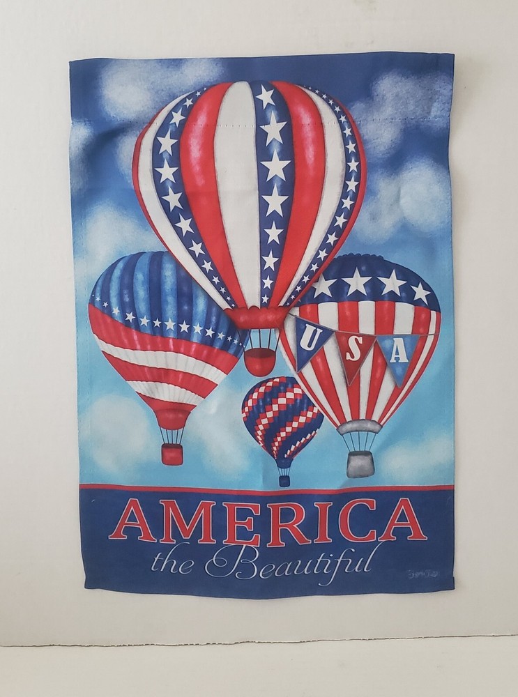 Small, Double Sided, Patriotic Flag ~ Perfect for 4th of July & Memorial Day