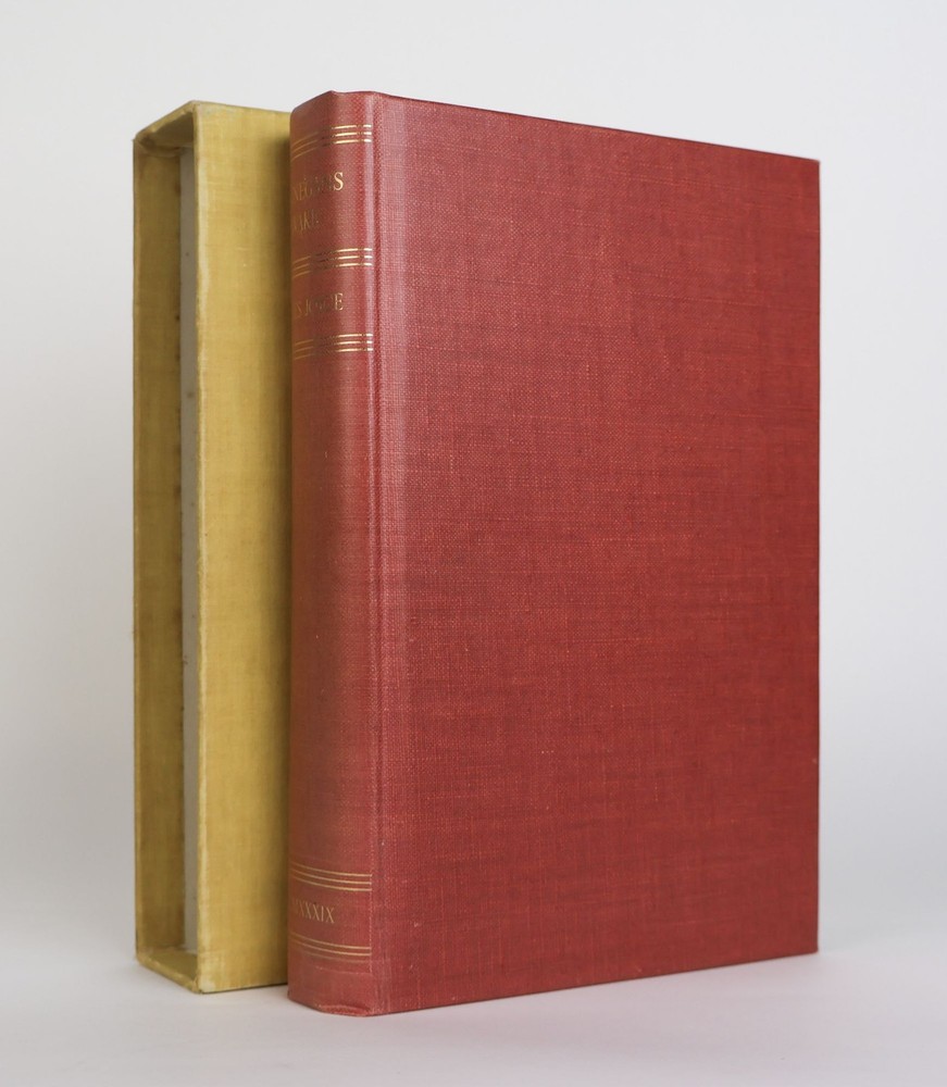 James Joyce / FINNEGANS WAKE Signed Limited 1st Edition 1939
