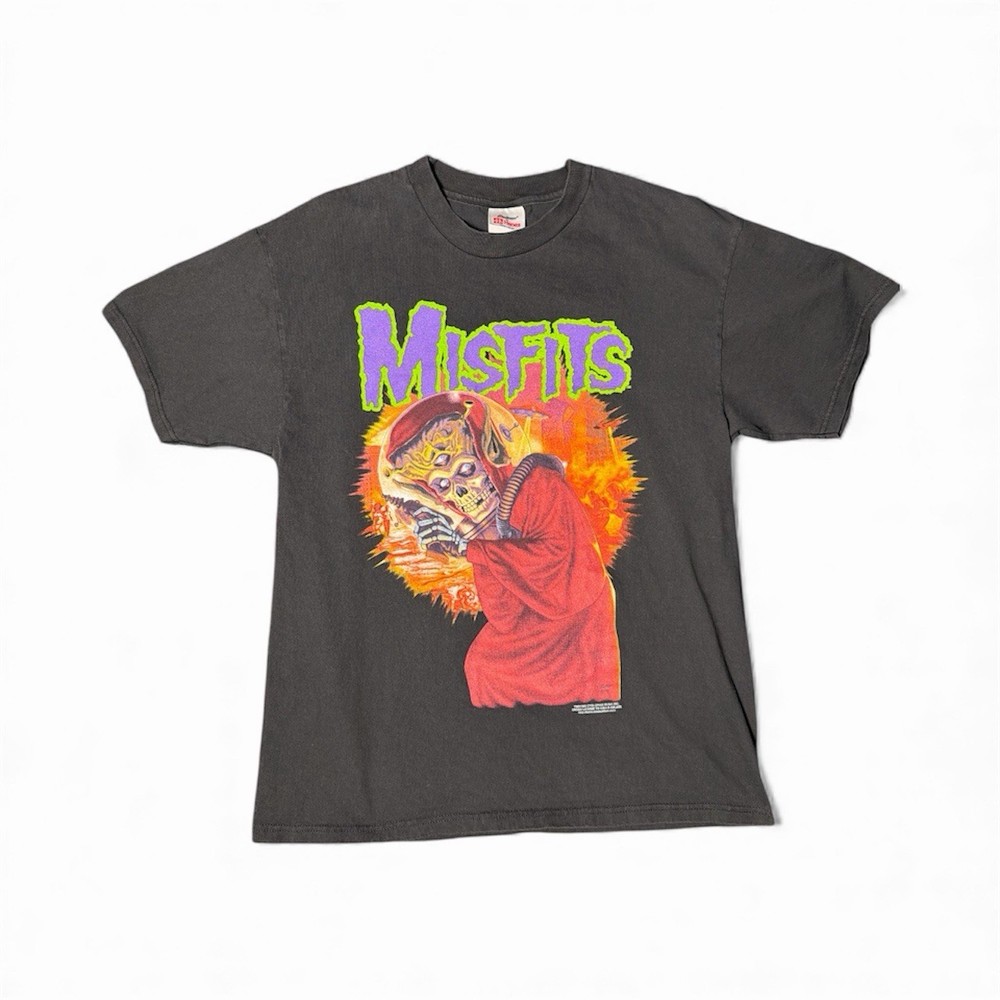 Vintage 1998  Misfits Invade America Tour T-Shirt Large Black