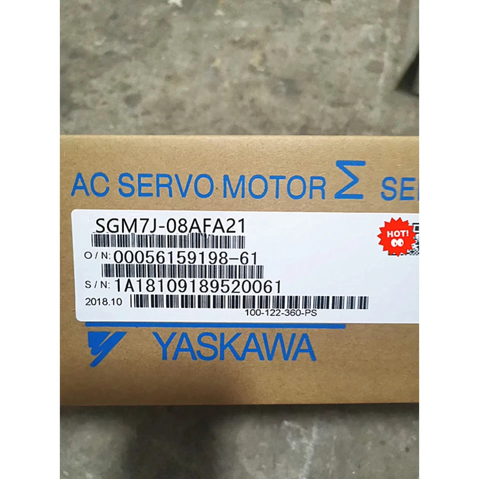 1PC NEW SGM7J-08AFA21 Yaskawa Servo Motor Brand in Box