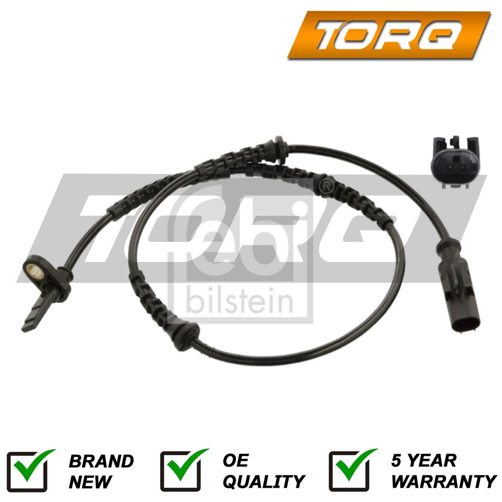 Rear ABS Wheel Speed Sensor for Fiat Panda 2003- 1.0 1.2 D 1.4 Torq 51791153-image