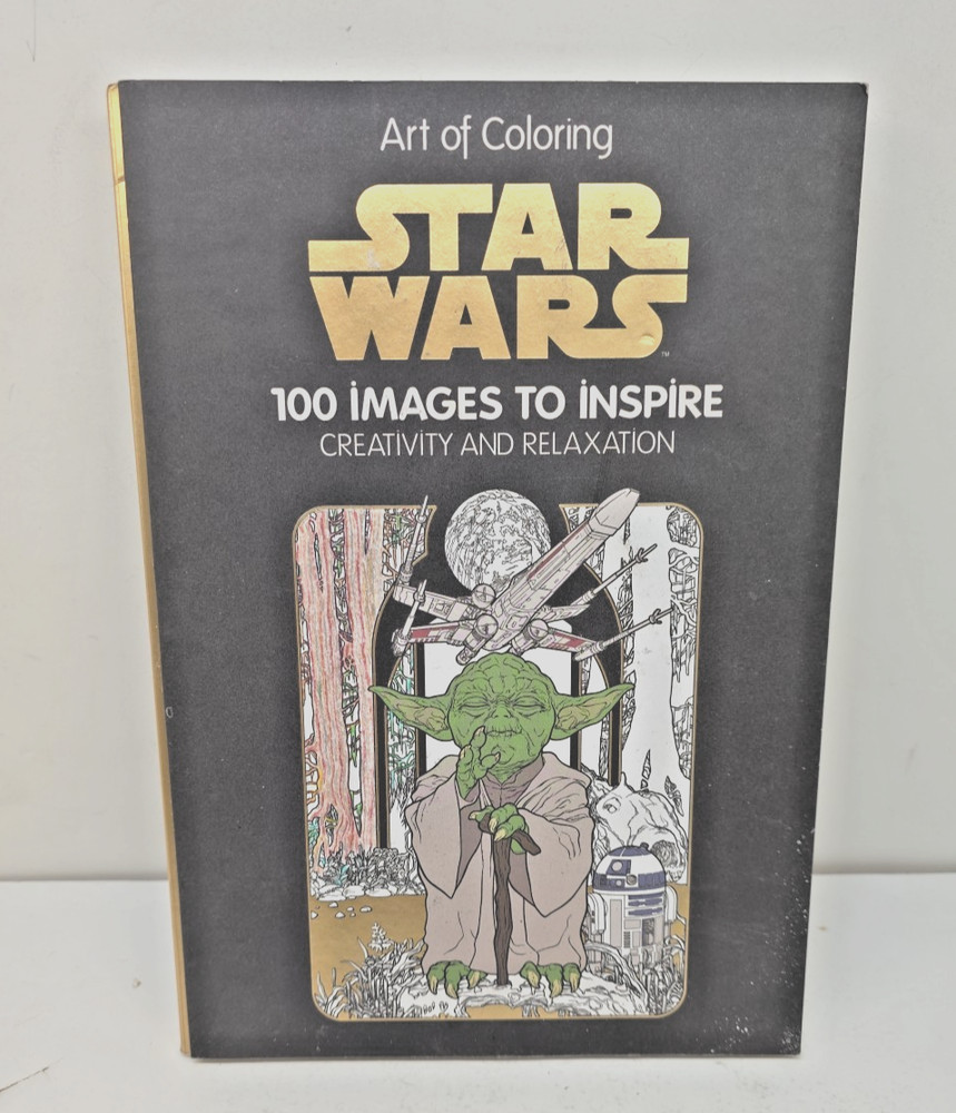Disney Edition Art of Coloring Star Wars 100 Images to Inspire Creativity/Relax