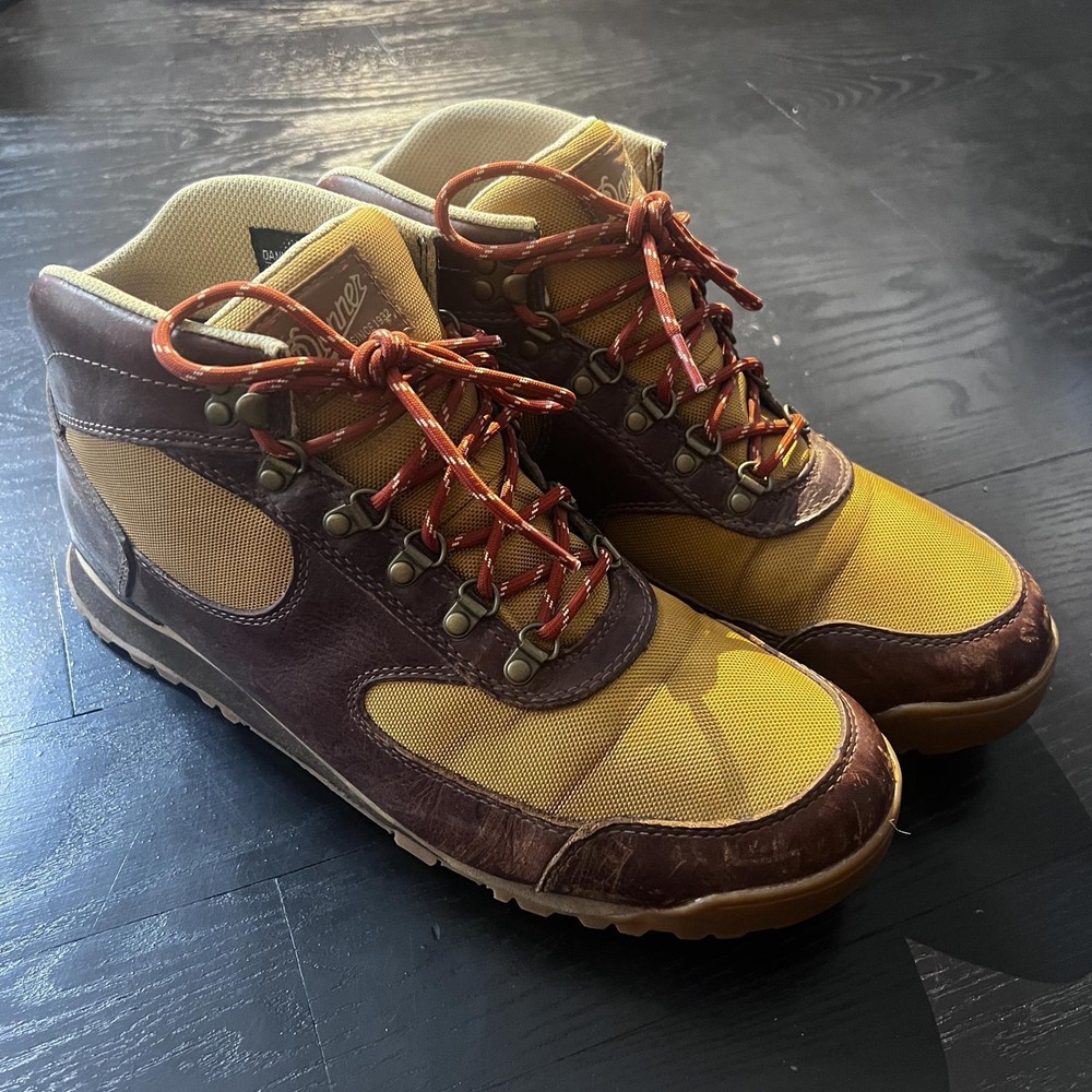 Vintage Brown Red Danner Hiking Boots for Outdoor Adventures
