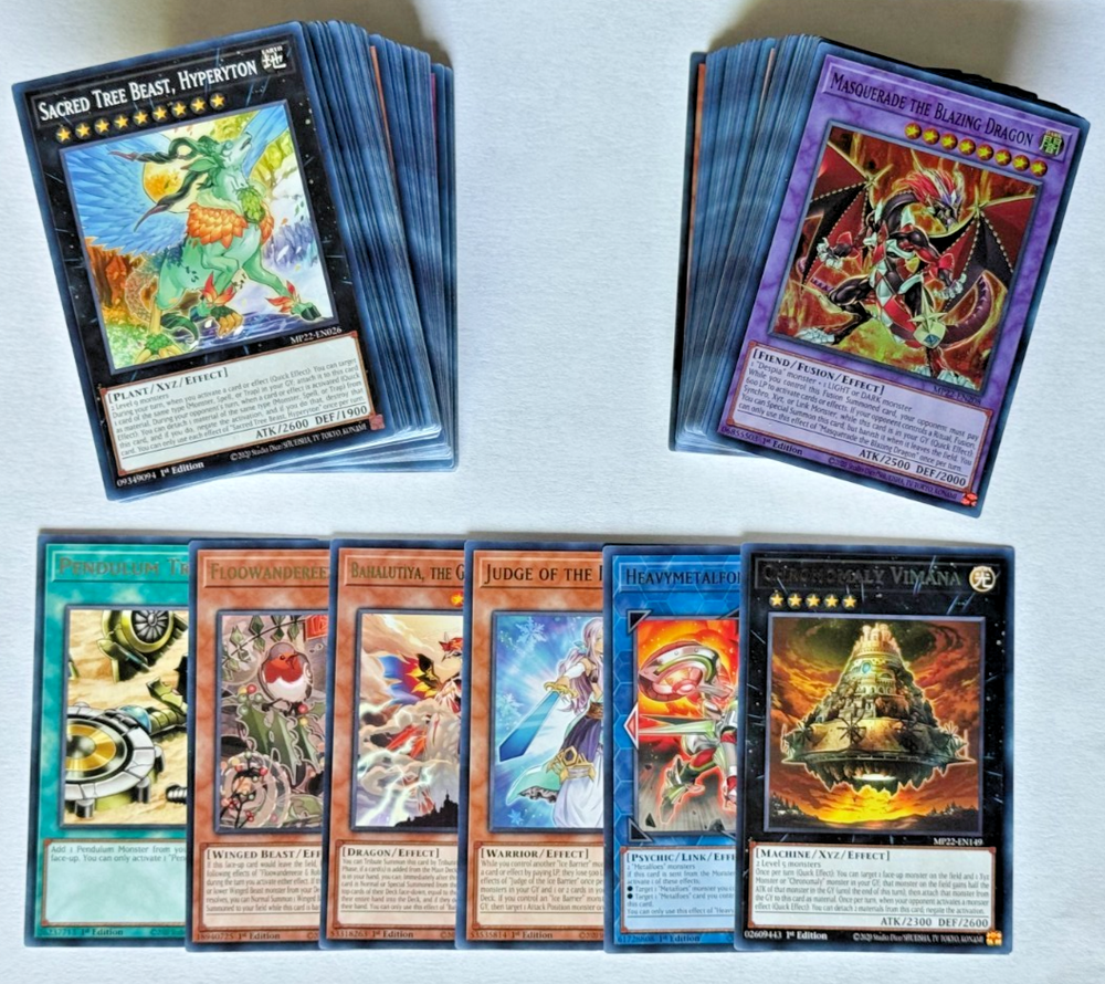 YuGiOh 2020 TCG Lot of 145 Cards - Check Description & Pics for Details  