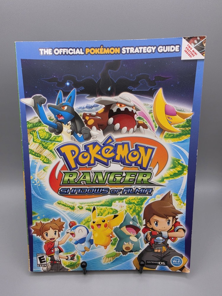 POKEMON RANGER SHADOWS OF ALMIA Video Game Strategy Guide Book Nintendo DS
