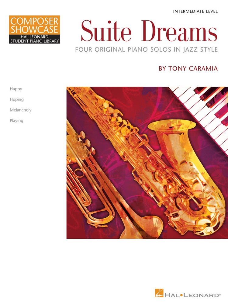 Suite Dreams Hal Leonard Student Piano Jazz Sheet Music Tony Caramia Book