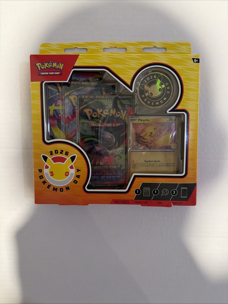 BRAND NEW Pokemon TCG Pokemon Day 2026 Collection Box