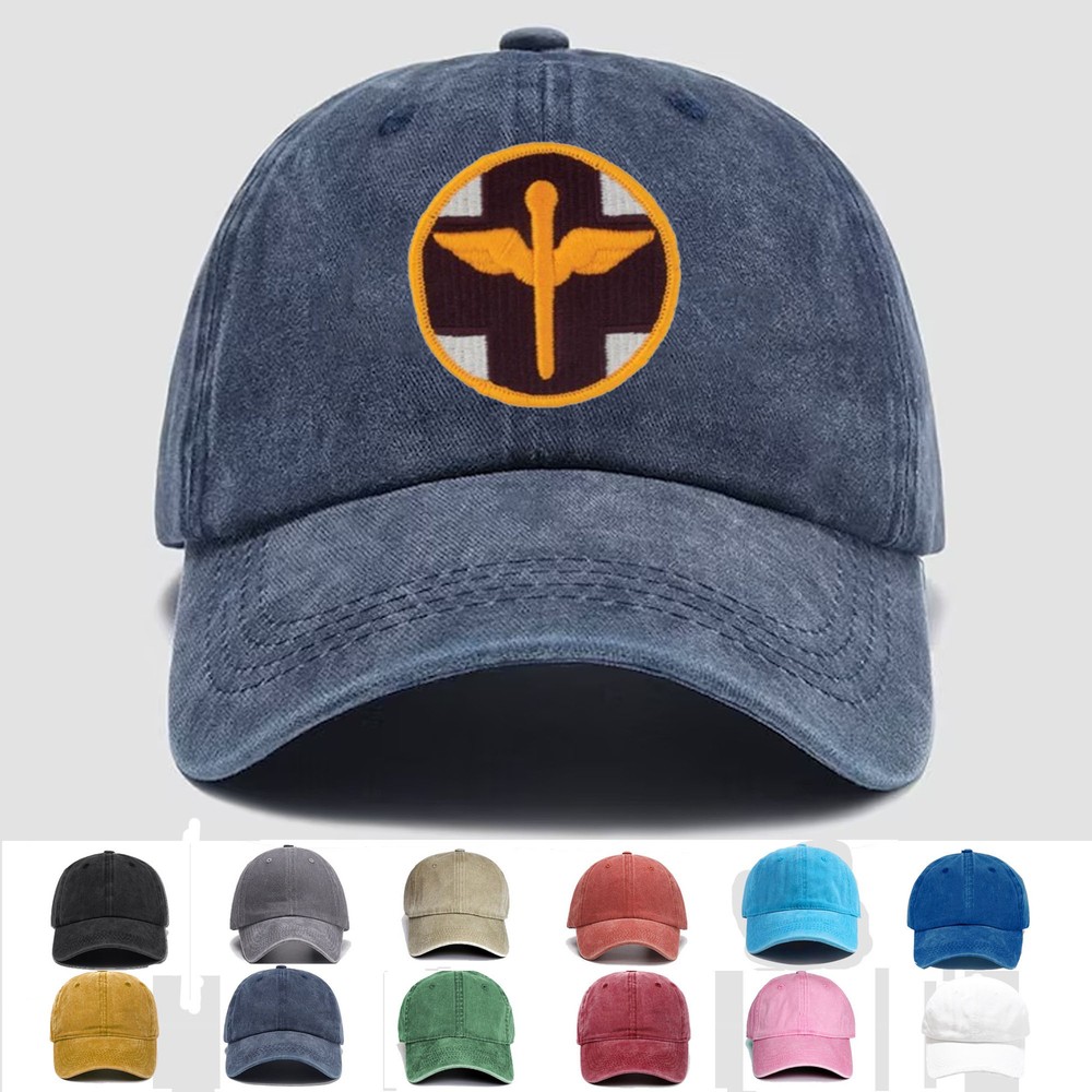 Custom Embroidered Hat 818th Hospital Center, Veteran Cap, Trucker Hat, Gift