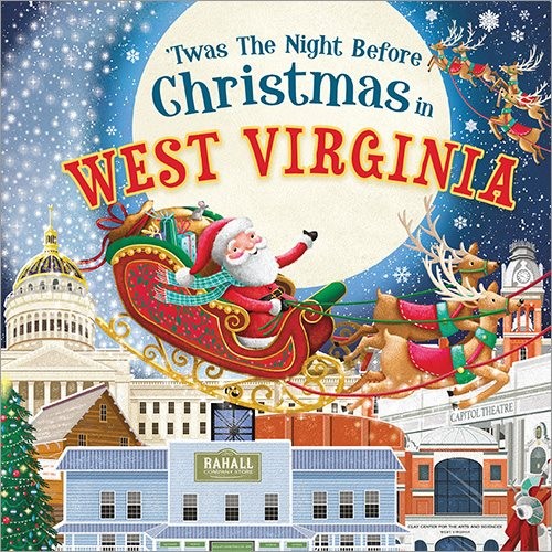 Twas the Night Before Christmas in West Virginia, Hardcover by Parry, Jo (ILT...