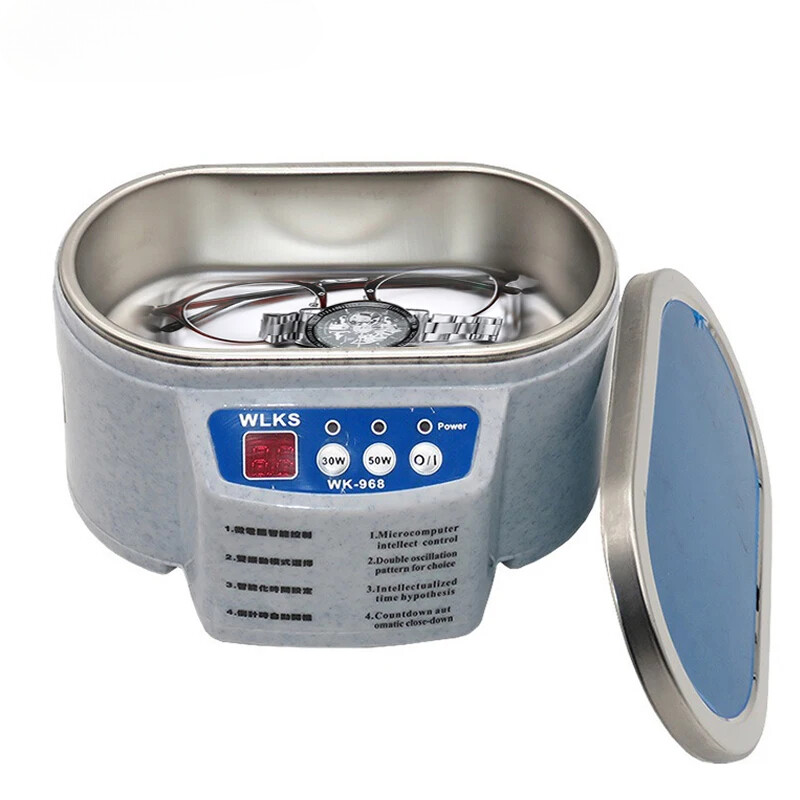 Digital Ultrasonic Cleaner for Jewelry Glasses Tools Manicure Stone Cutters